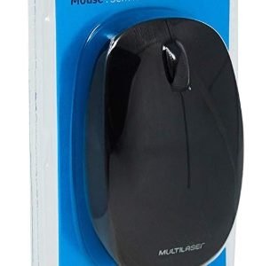 Multilaser MO251 - Mouse sem Fio 2.4 Ghz 1200 DPI, Preto, USB