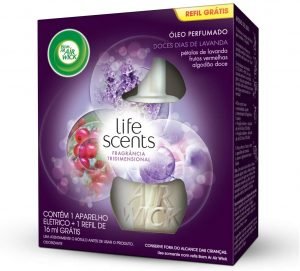 Aparelho Elétrico Purificador De Ar + Refil Líquido Doces Dias De Lavanda, Air Wick, Air Wick